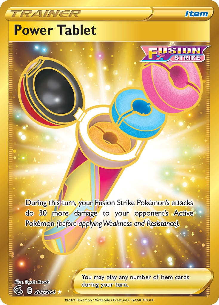 Fusion Strike Power Tablet #281/264